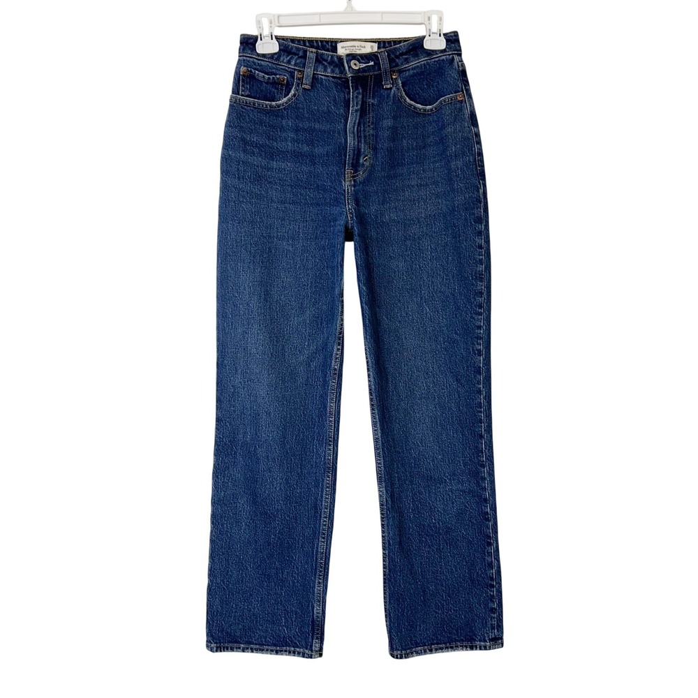 Abercrombie Fitch Vintage Straight High Rise Jeans‎ Women's 25 Curve Love